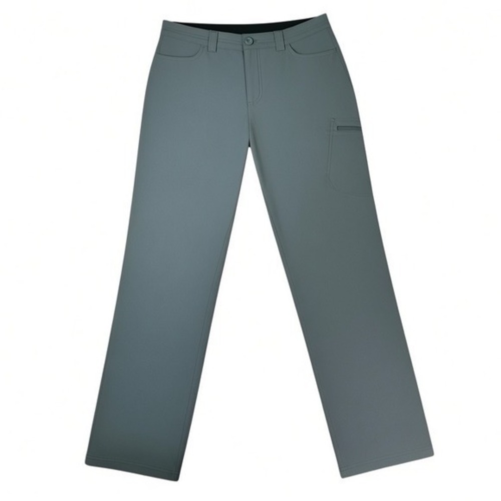 Eddie Bauer Guide Pants Gray Gorpcore Excellent 12 Women Activewear Outdoor - Picture 2 of 11